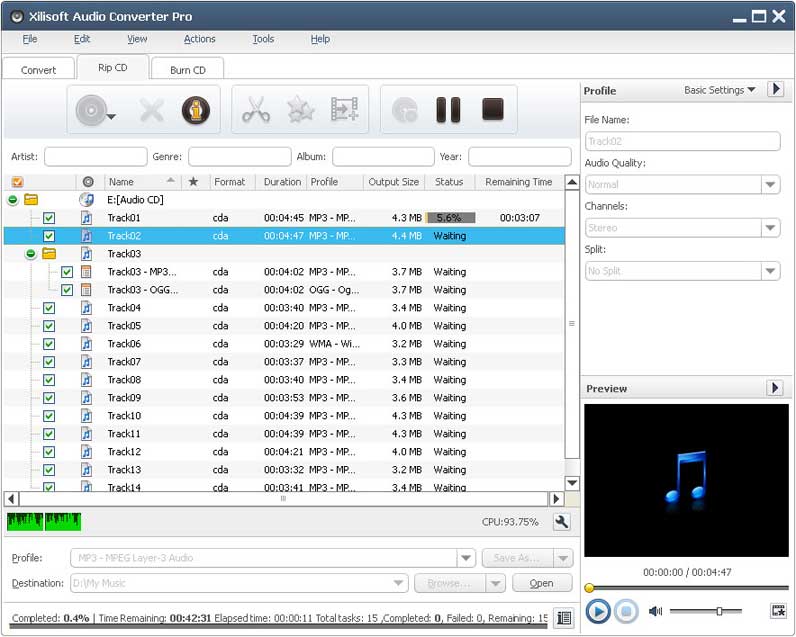 Xilisoft Audio Converter